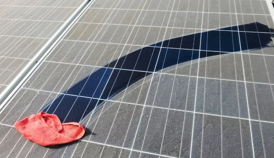 Solar Panel Cleaning Results in OC